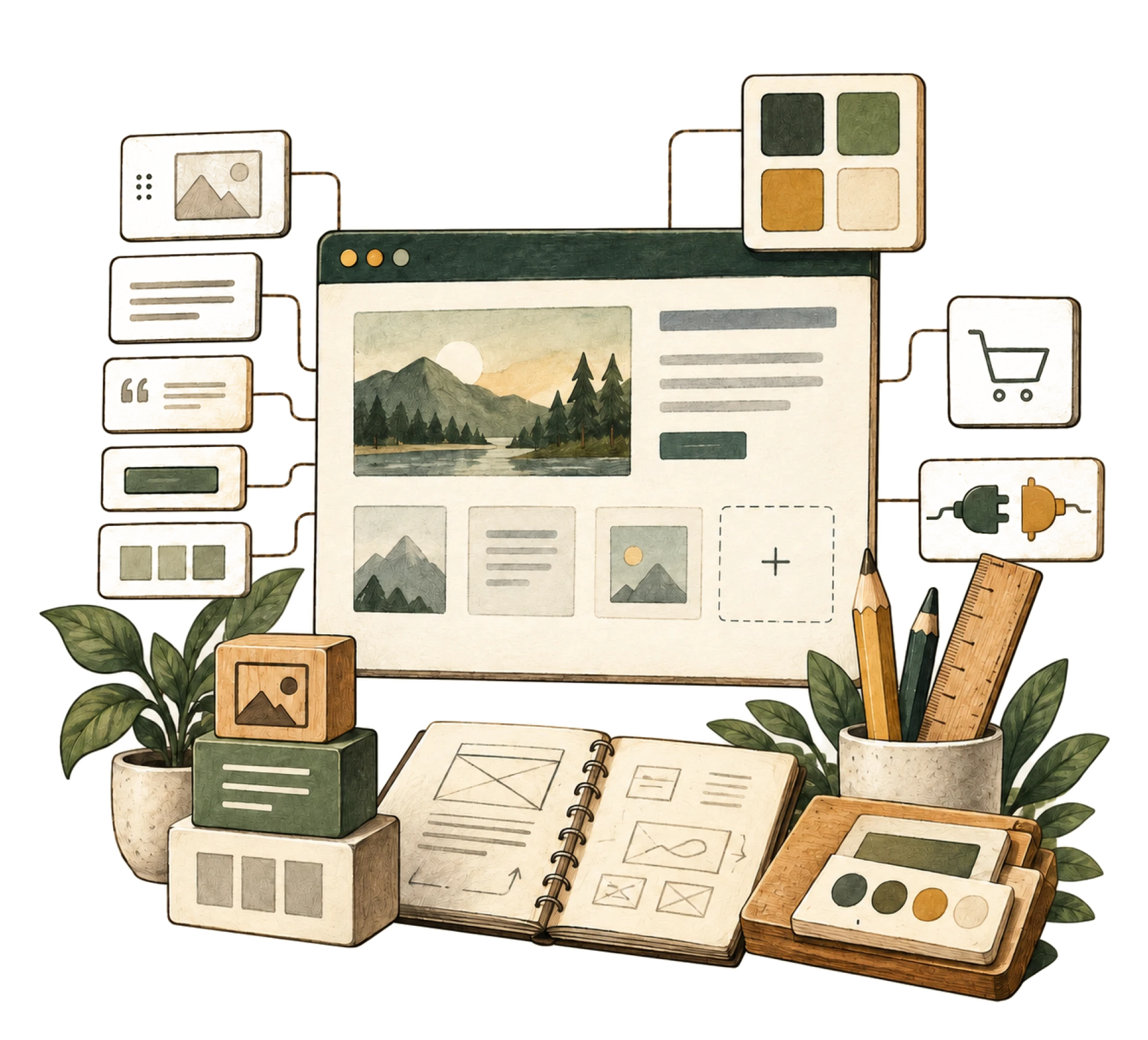 graphic art wordpress